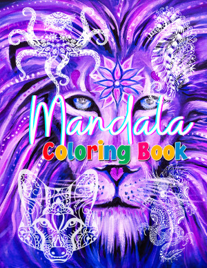 Animal Mandala COLORING BOOK for kids