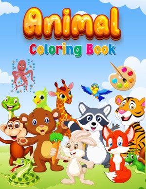 animal coloring book for kids